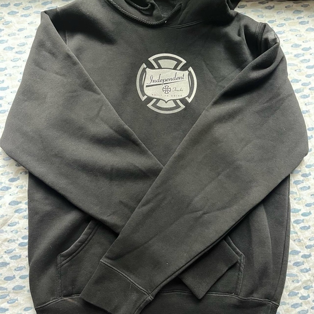 Independent Truck Company vintage black hoodie